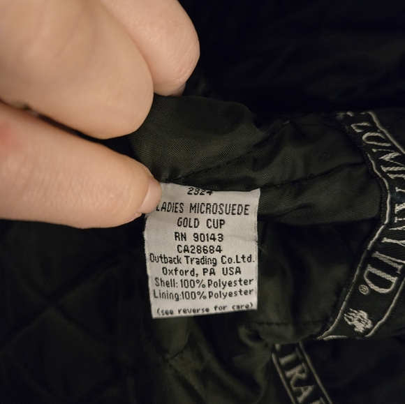 Outback Trading Company Riding Jacket Coat Womens Cowboy Equestrian Size Medium - Picture 10 of 13